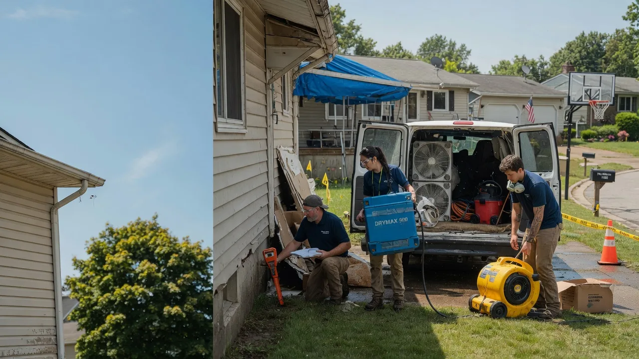 Ceiling Leak Cleanup in Elysian, MN near me